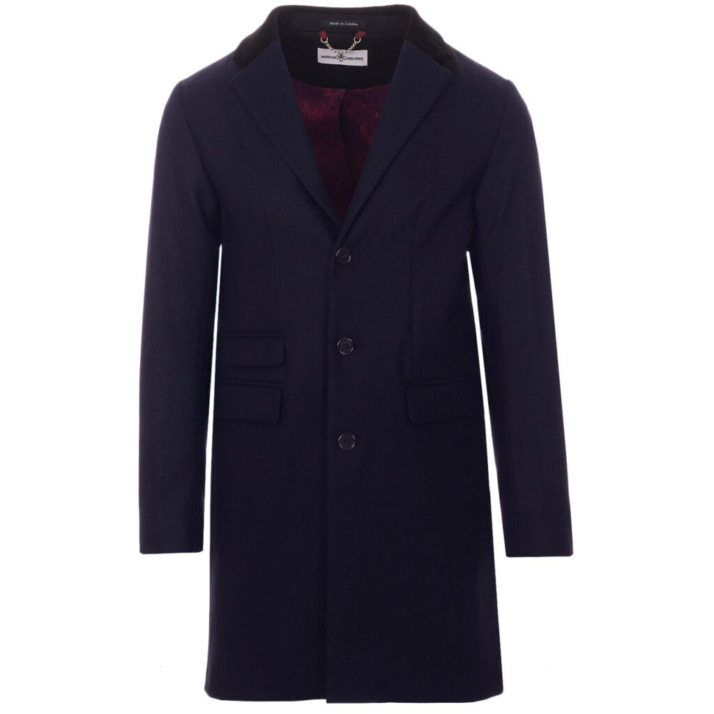 Cordings Navy Original Covert Coat — Best British Alternative