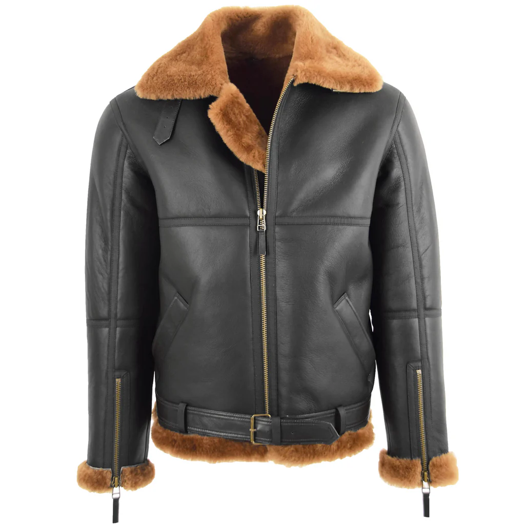 Best Shearling Flight Jackets for Men with Heavy Duty Warmth