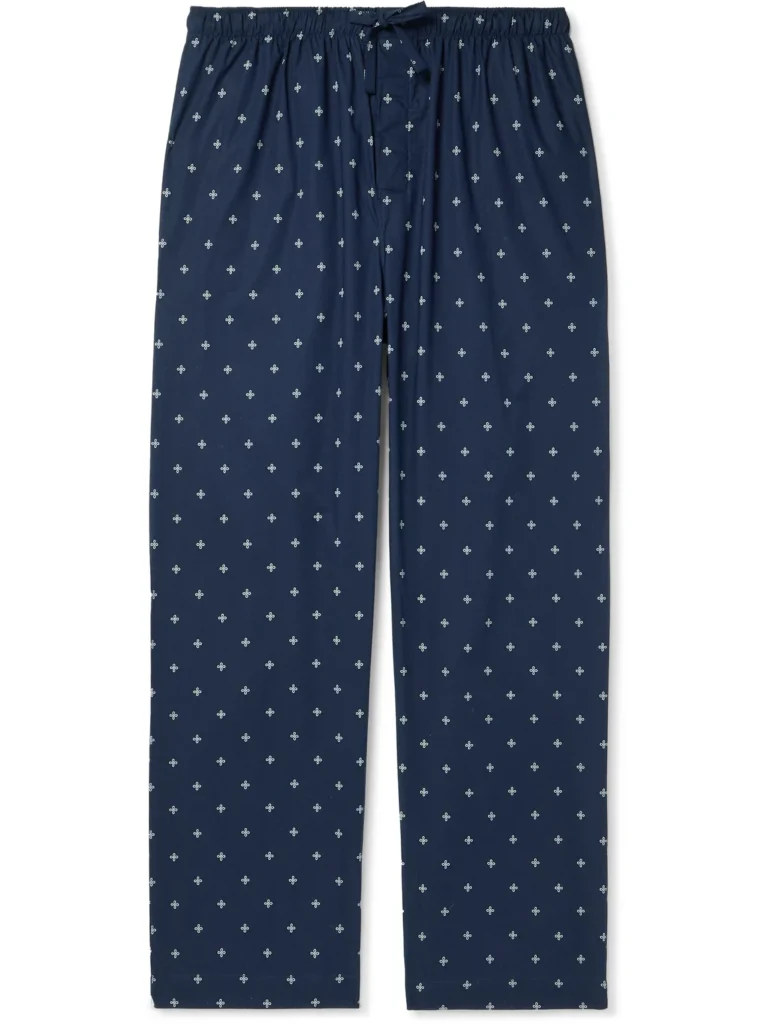 Derek Rose Nelson Cotton Pajama Trousers