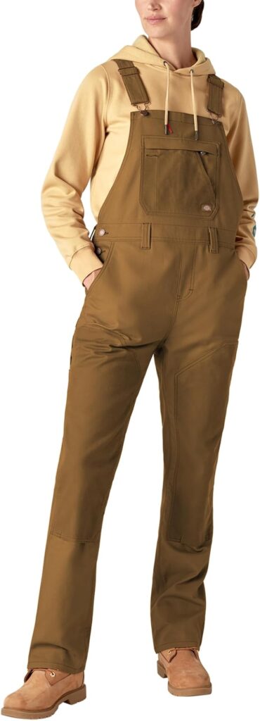 Dickies Waxed Canvas Double Front Bib Overalls