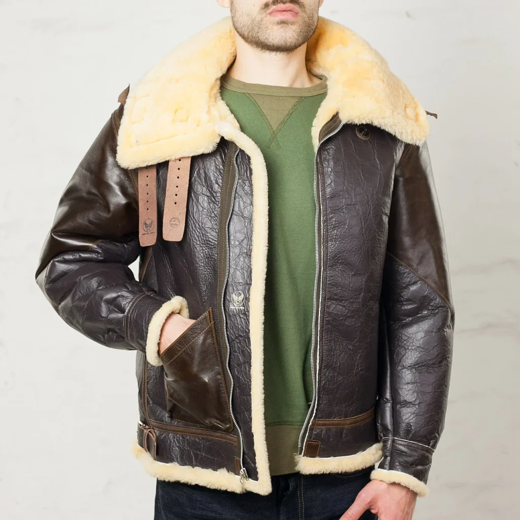 Best Shearling Flight Jackets for Men with Heavy Duty Warmth