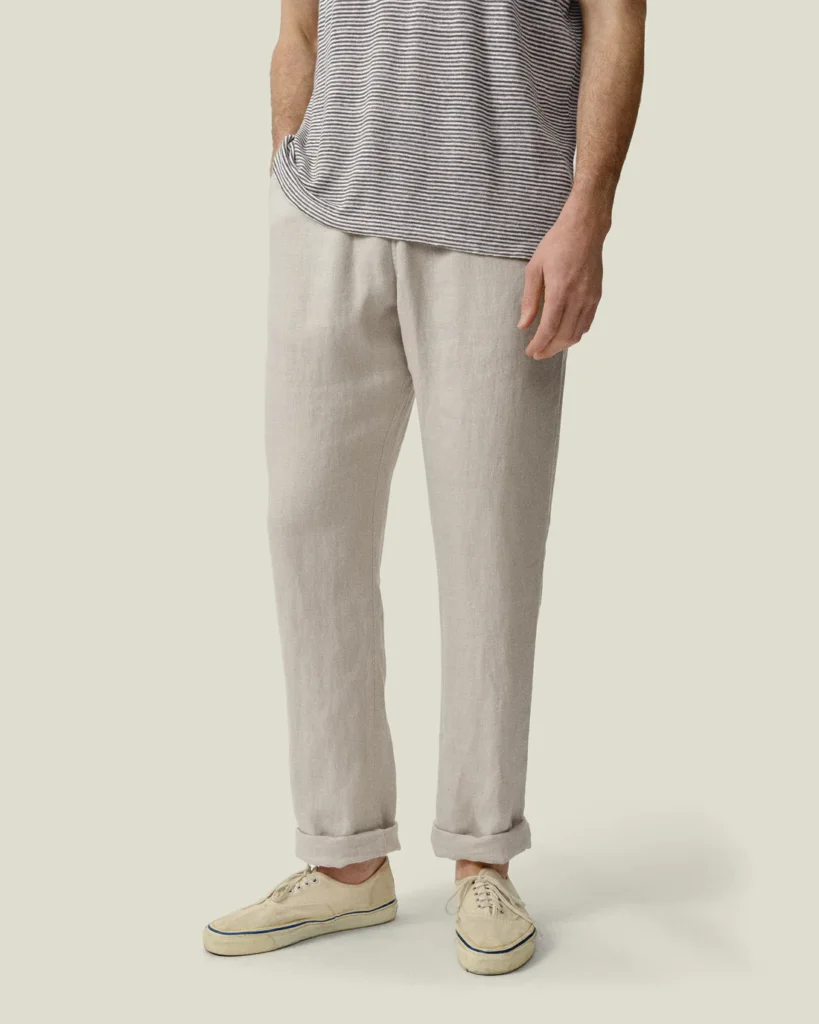 Best Drawstring Linen Trousers for Men with Breezy Summer Feel