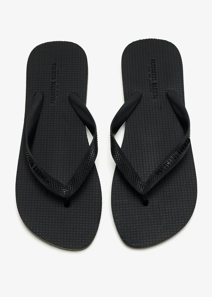 Frescobol Carioca Fabio Leather Flip Flops