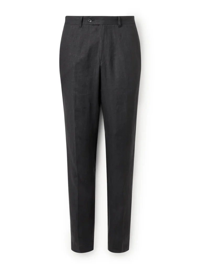 Frescobol Carioca Linen Drawstring Trousers — Best for Resort Polish