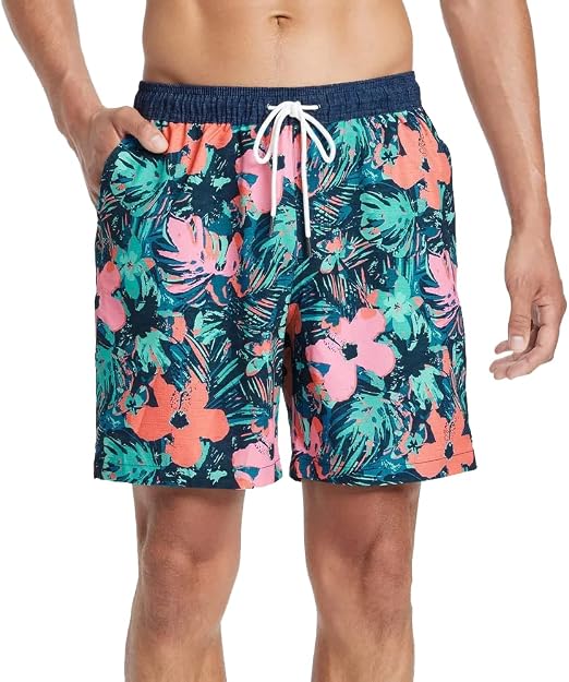 Goodfellow & Co 7-Inch Patterned Swim Trunks