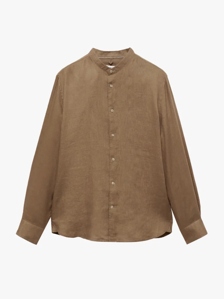 Best Oxford Grandad Collar Shirts for Men with Smart Collarless Style