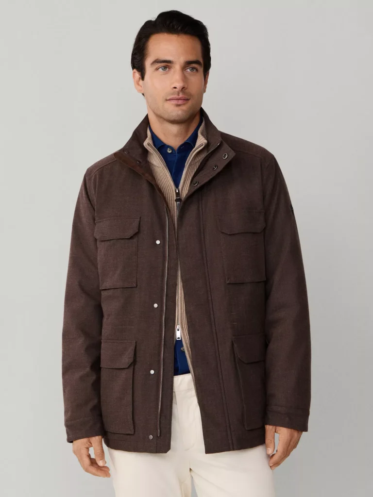 Hackett London Mayfair Wool Chesterfield Coat
