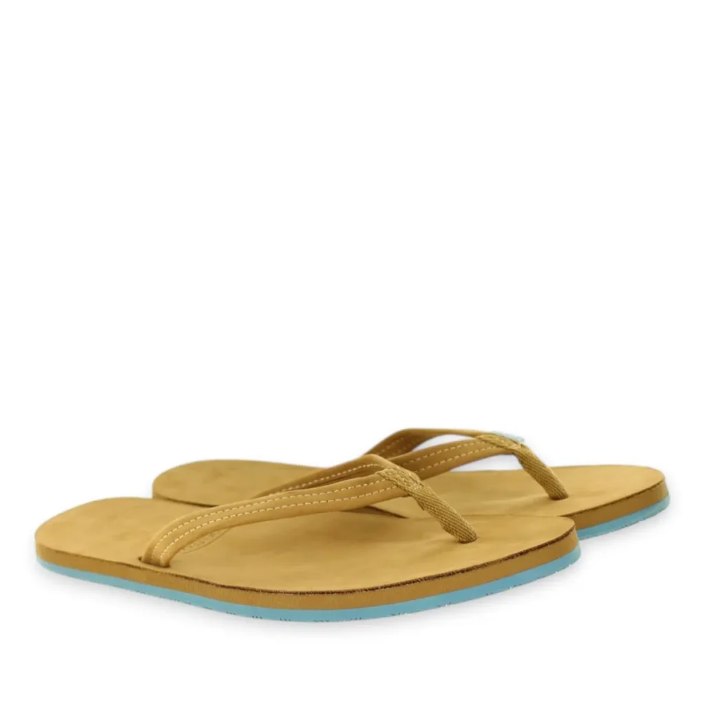 Hari Mari Fields Leather Flip Flops