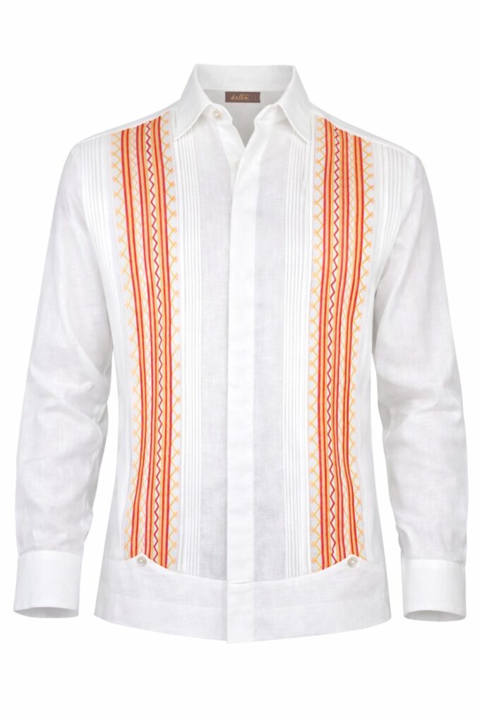 Best Linen Guayabera Shirts for Men with Classic Pleated Front