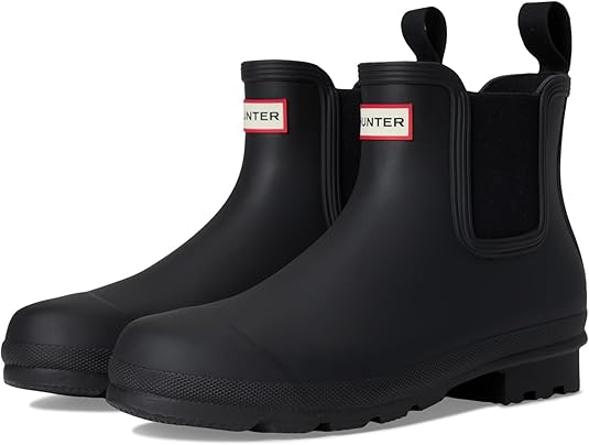Hunter Men’s Orford Waterproof Chelsea Boots — Best Matte Rubber Upgrade