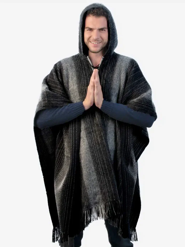 Best Wool Ponchos for Men with Cozy Drape Warmth