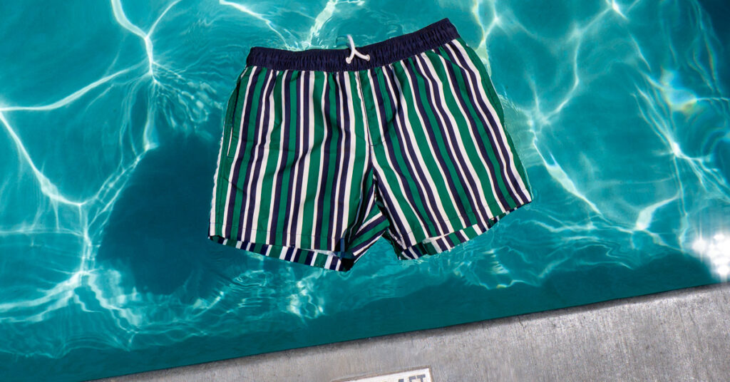 J.Crew Factory 5-Inch Mesh-Lined Swim Trunk