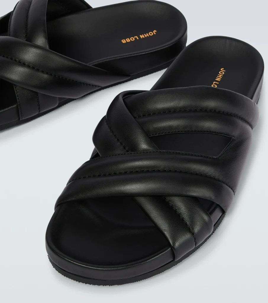 John Lobb Levah Leather Sandal