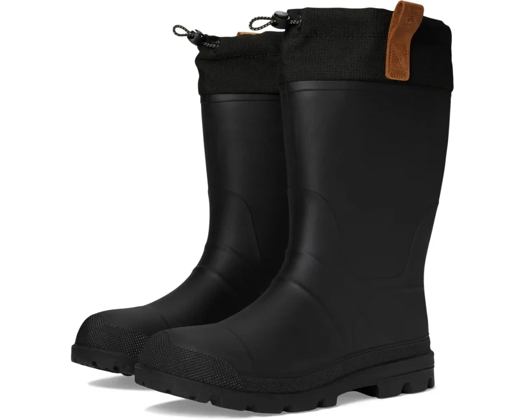 Kamik Tundra Men’s Winter Boot — Best Laceless Tall Rubber Snow Boot