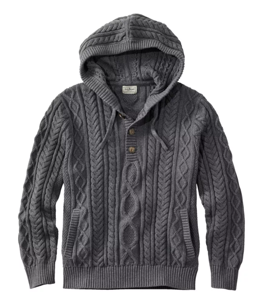 L.L.Bean Bean’s Heritage Soft Cotton Fisherman Sweater
