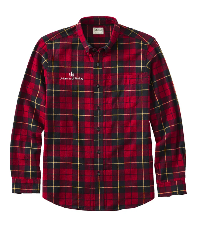 L.L.Bean Scotch Plaid Flannel Shirt