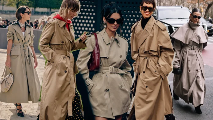 Best Double Breasted Trench Coats for Men with Bold Tailored Look