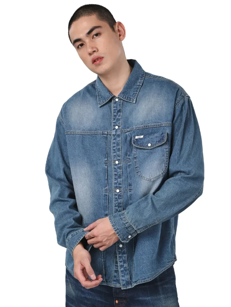 Best Heavyweight Denim Shirts for Men with Durable Workwear Build