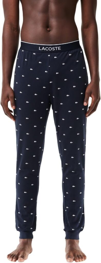 Lacoste Men’s Waffle-Knit Jogger Pajama Pant