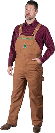 Liberty Men’s Duck Bib Overalls