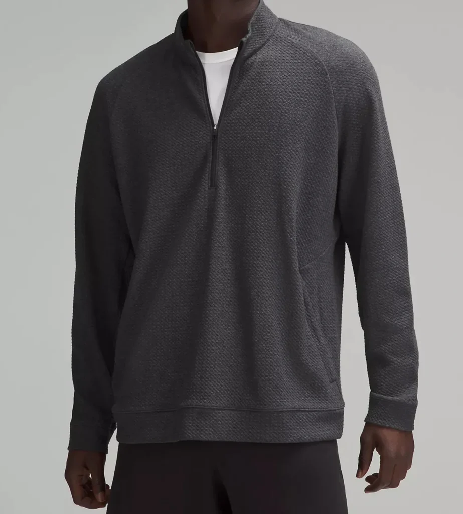 Lululemon Waffle-Knit Half Zip — Best Overall Texture