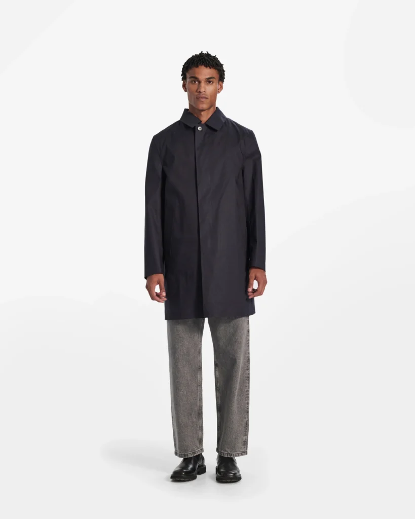 Mackintosh Dunoon Rubberised Mid Length Coat