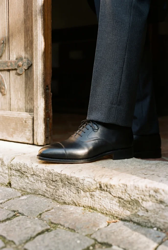 Meermin 101540 Black Calf Wholecut Oxford — Best for Budget-Conscious Dressers