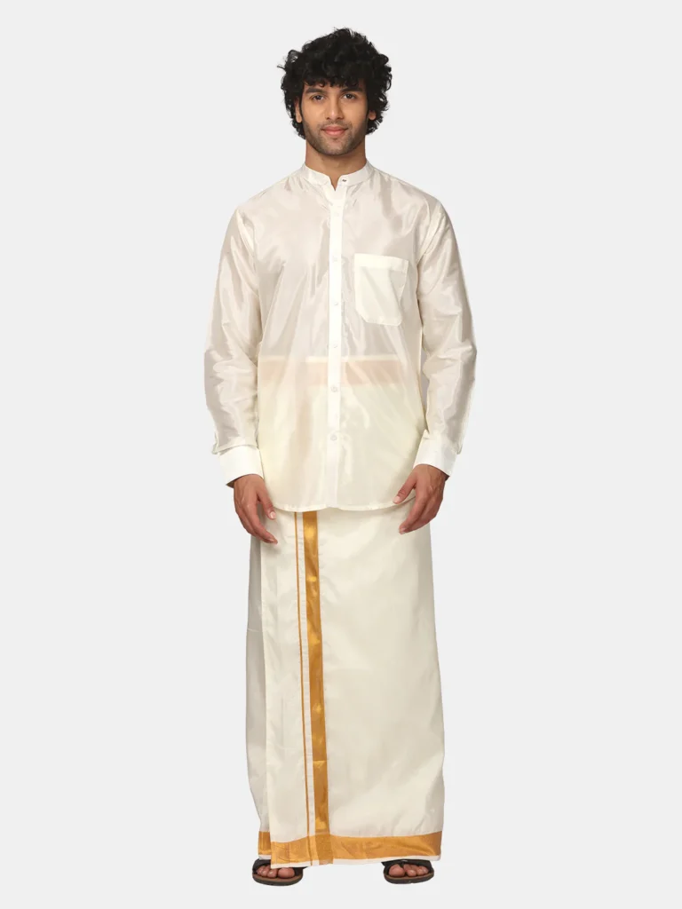 Best Silk Mandarin Collar Shirts for Men with Elegant Eastern Touch