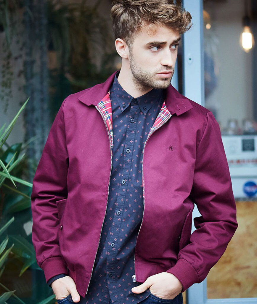 Best Plaid Lined Harrington Jackets for Men with Vintage Detailing