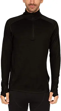 Minus33 Midweight 245 Men’s 1/4 Zip 100% Merino Wool