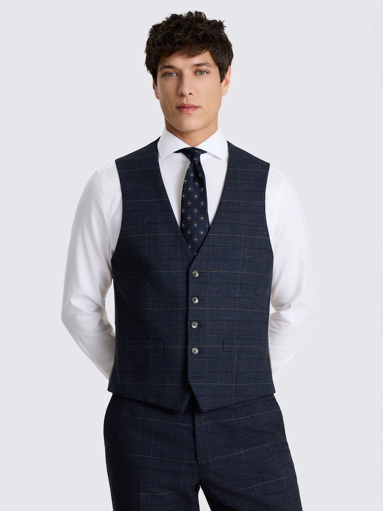 Moss Slim Fit Stretch Suit Waistcoat