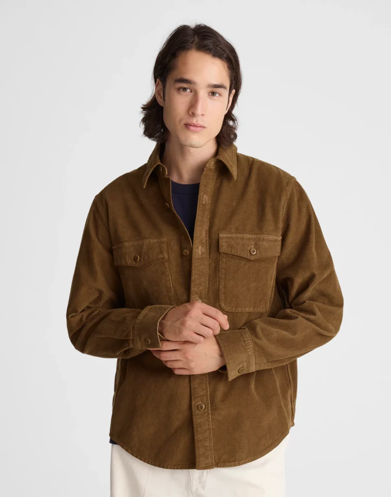 Best Wide Wale Corduroy Shirts for Men with Cozy Vintage Texture