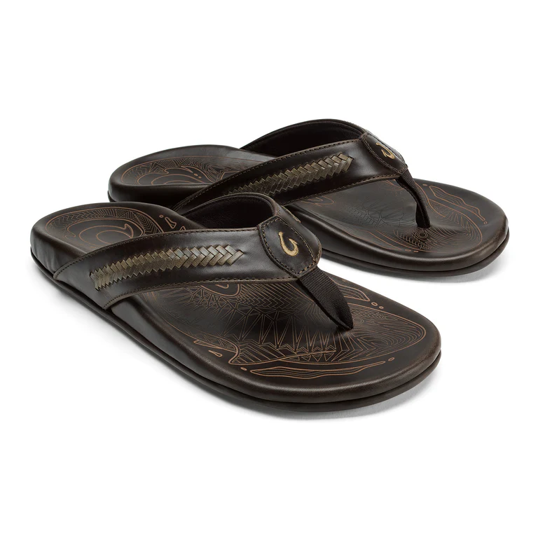 OluKai Mea Ola Leather Sandal