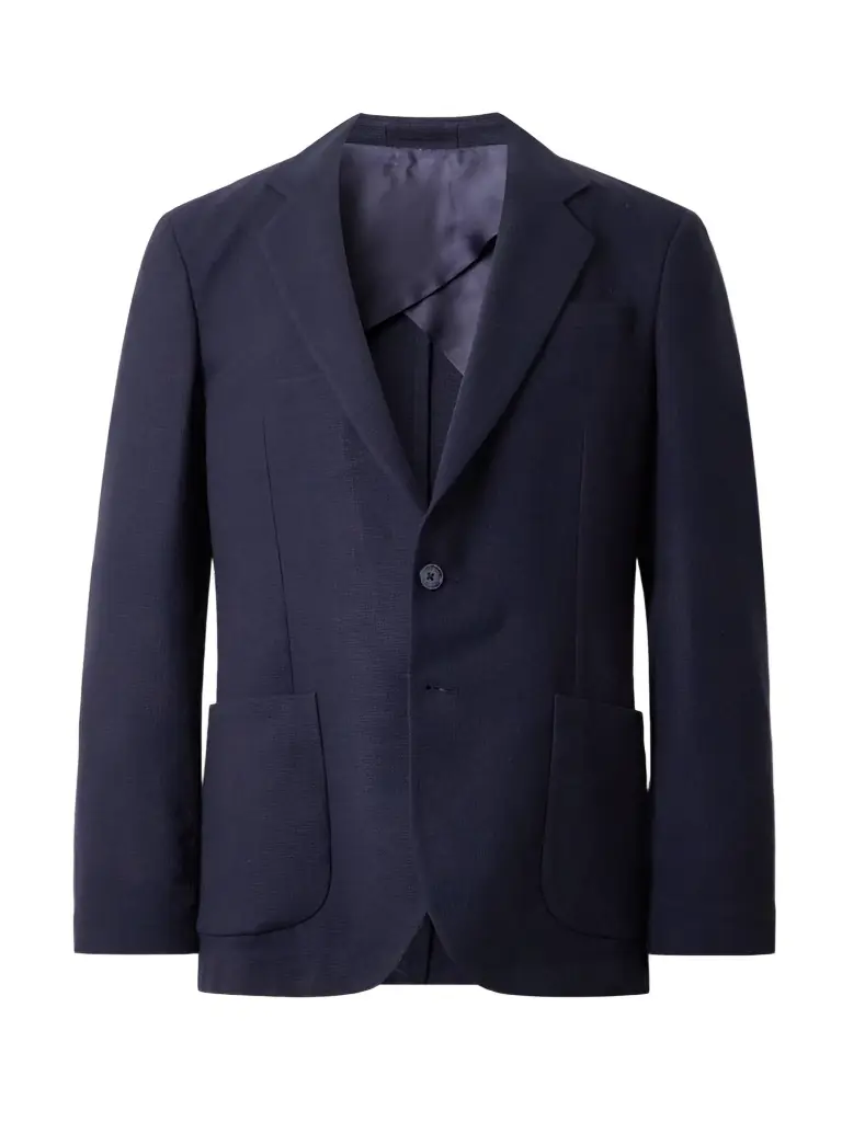 Orlebar Brown Garret Unstructured Linen Suit Jacket