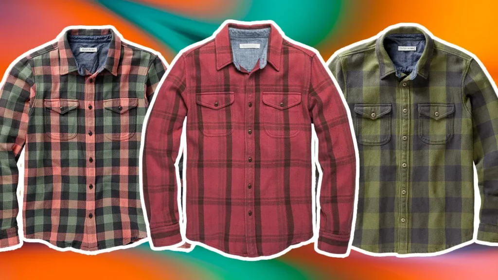 Best Flannel Overshirts for Men with Soft Brushed Texture