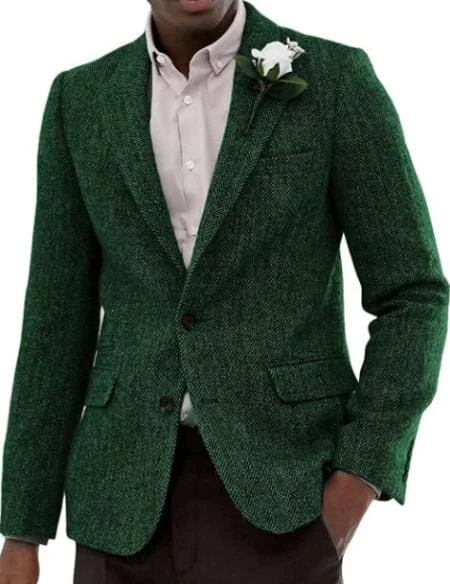 Overcoat USA Men’s Chesterfield Overcoat with Velvet Collar — Best Formal Statement