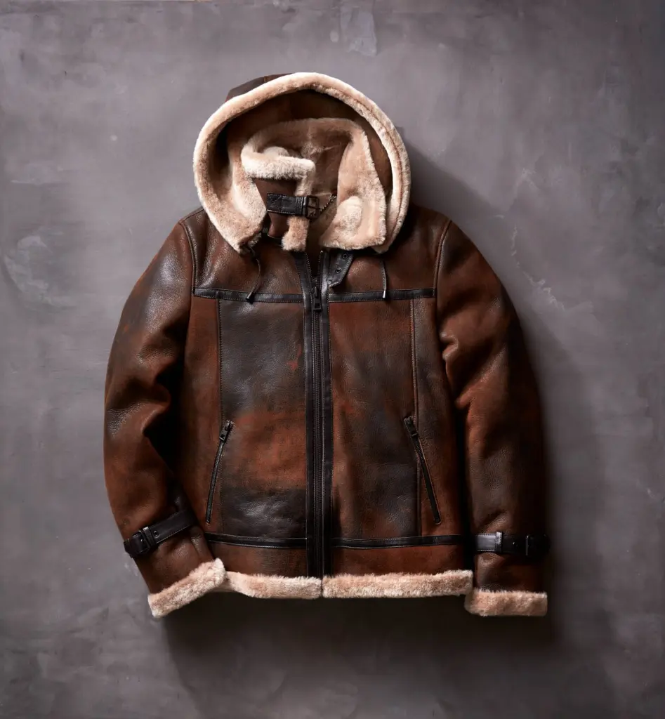 Best Leather Shearling Coats for Men with Rugged Luxe Appeal