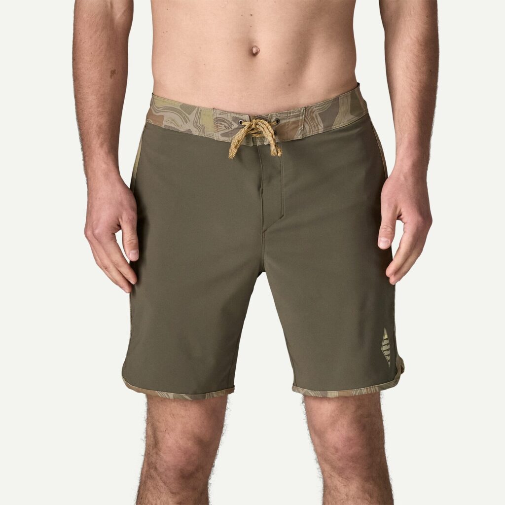 Patagonia Men’s Hydropeak Boardshorts 18-Inch — Best Printed Board Shorts for Performance