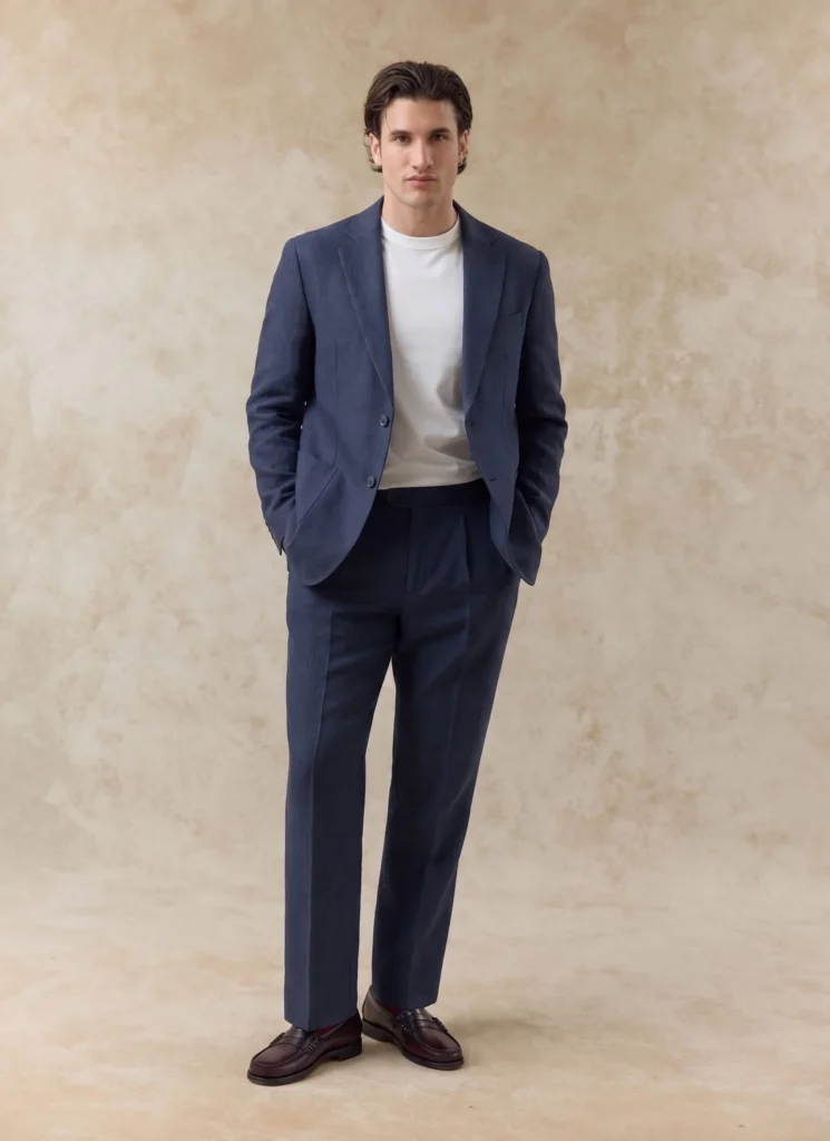 Percival Linen Drawstring Trousers — Best for Modern British Casual