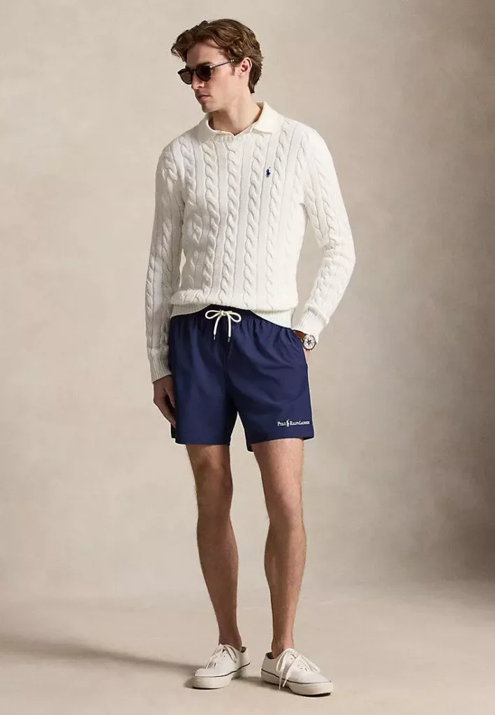 Polo Ralph Lauren 5.75-Inch Traveler Classic Swim Trunk