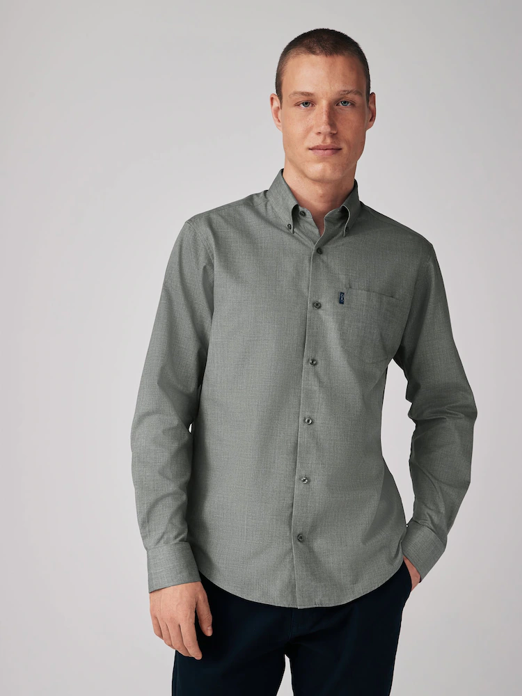 Best Oxford Grandad Collar Shirts for Men with Smart Collarless Style