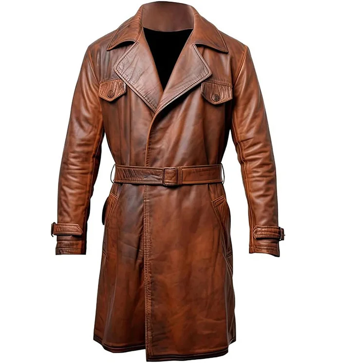 Best Leather Duster Coats for Men with Long Western Drape