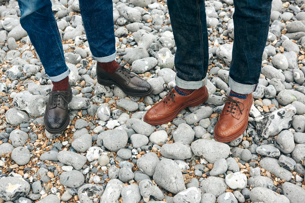 Best Brogue Derby Shoes for Men with Detailed Punched Pattern