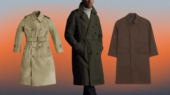 Best Classic Trench Coats for Men with Timeless Refined Style
