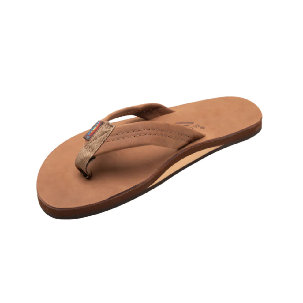 Rainbow Premier Leather Single Layer Sandals