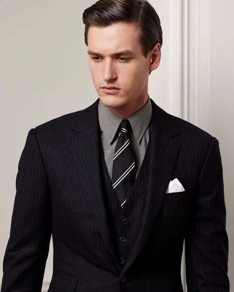 Ralph Lauren Gregory Wool Three-Piece Suit
