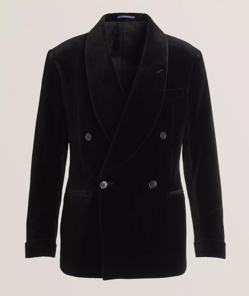 Ralph Lauren Purple Label Velvet Tuxedo Jacket