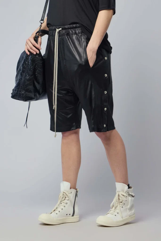 Rick Owens DRKSHDW Pods Cargo Shorts Made in Japan Black/Gray Denim — Best Avant-Garde Pick