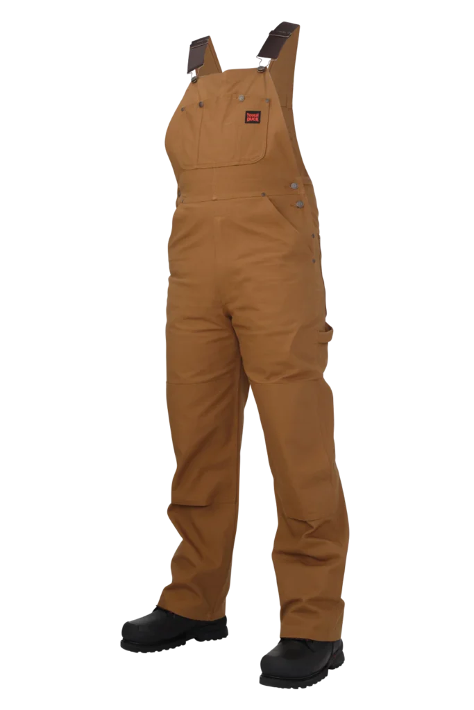 Round House #83 Heavy Duty Brown Duck Bib Overalls