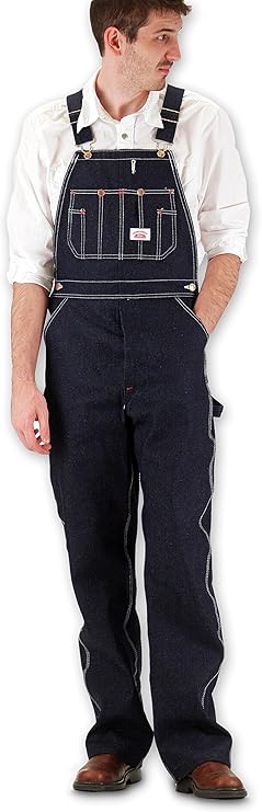 Round House Heavy Duty Black Duck Bib Overalls